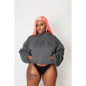 Yeezy X Gap X Balenciaga Dove Hoodie Black